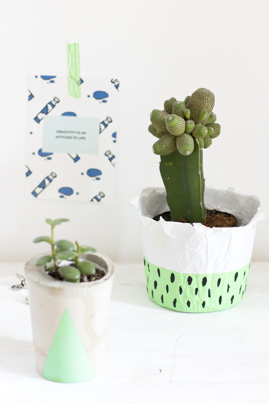 DIY paper mache planter | LOOK WHAT I MADE ...