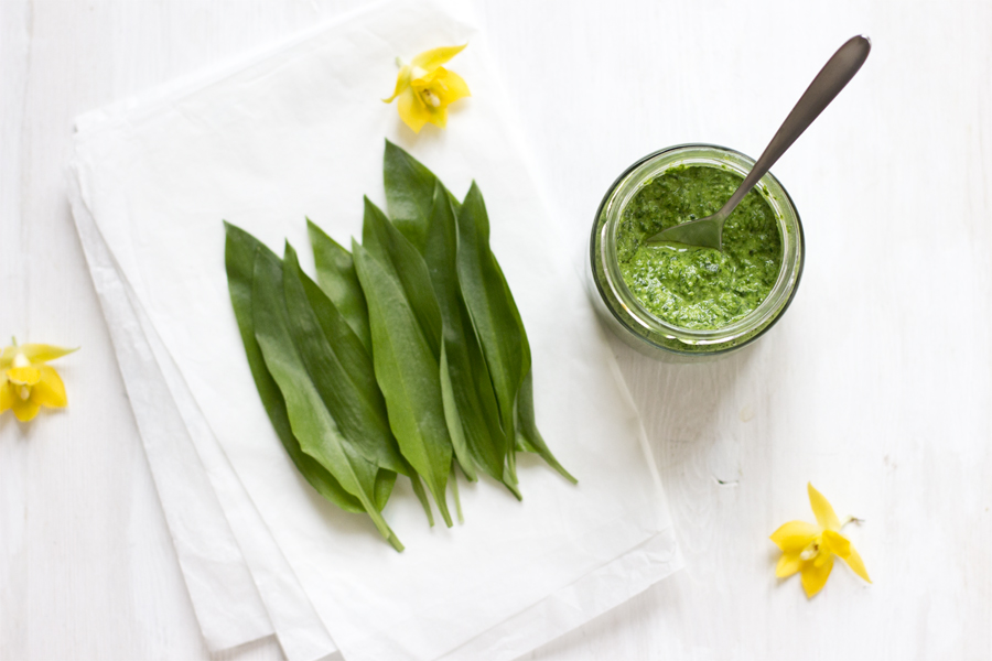 Homemade wild garlic pesto recipe | LOOK WHAT I MADE ...