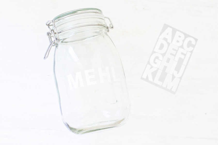 Colored etched storage jars DIY | LOOK WHAT I MADE ...