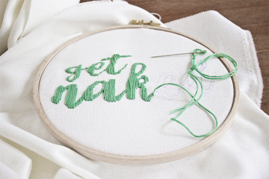 Get naked cheeky embroidery DIY tutorial | LOOK WHAT I MADE ...