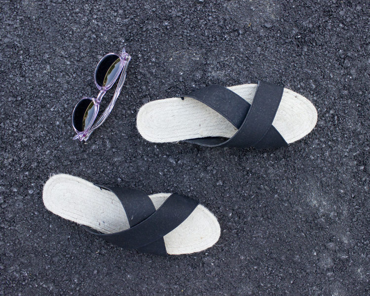 Fashion DIY: Make your own vegan leather sandals | LOOK WHAT I MADE ...