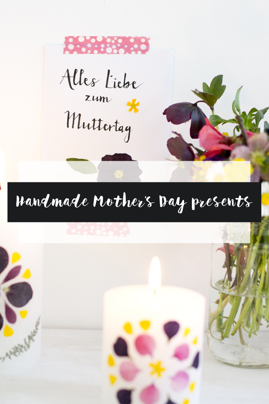 Handmade Mother's Day presents DIY ideas