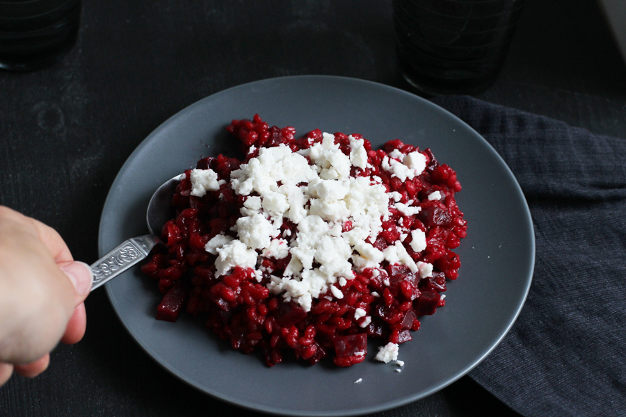 Healthy beetroot barley risotto recipe with feta cheese | LOOK WHAT I MADE ...