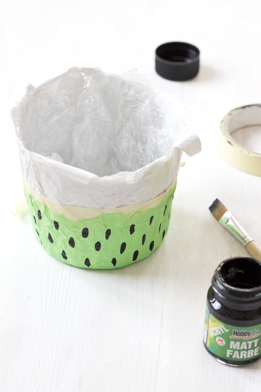 DIY paper mache planter | LOOK WHAT I MADE ...