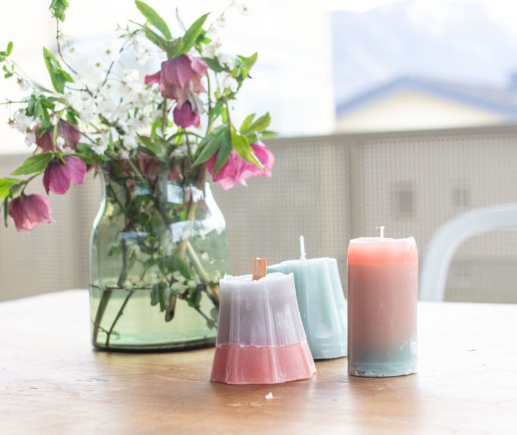 DIY candles from wax leftovers | LOOK WHAT I MADE ...