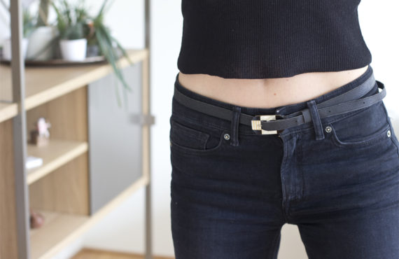 DIY cork leather belt | LOOK WHAT I MADE ...