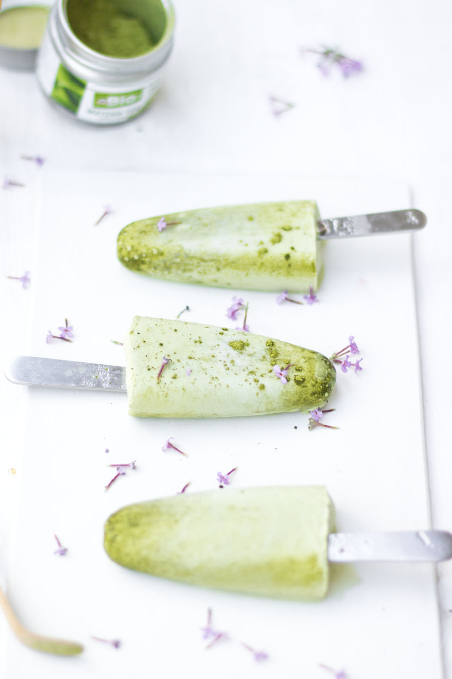 Matcha ice cream popsicles | LOOK WHAT I MADE ...