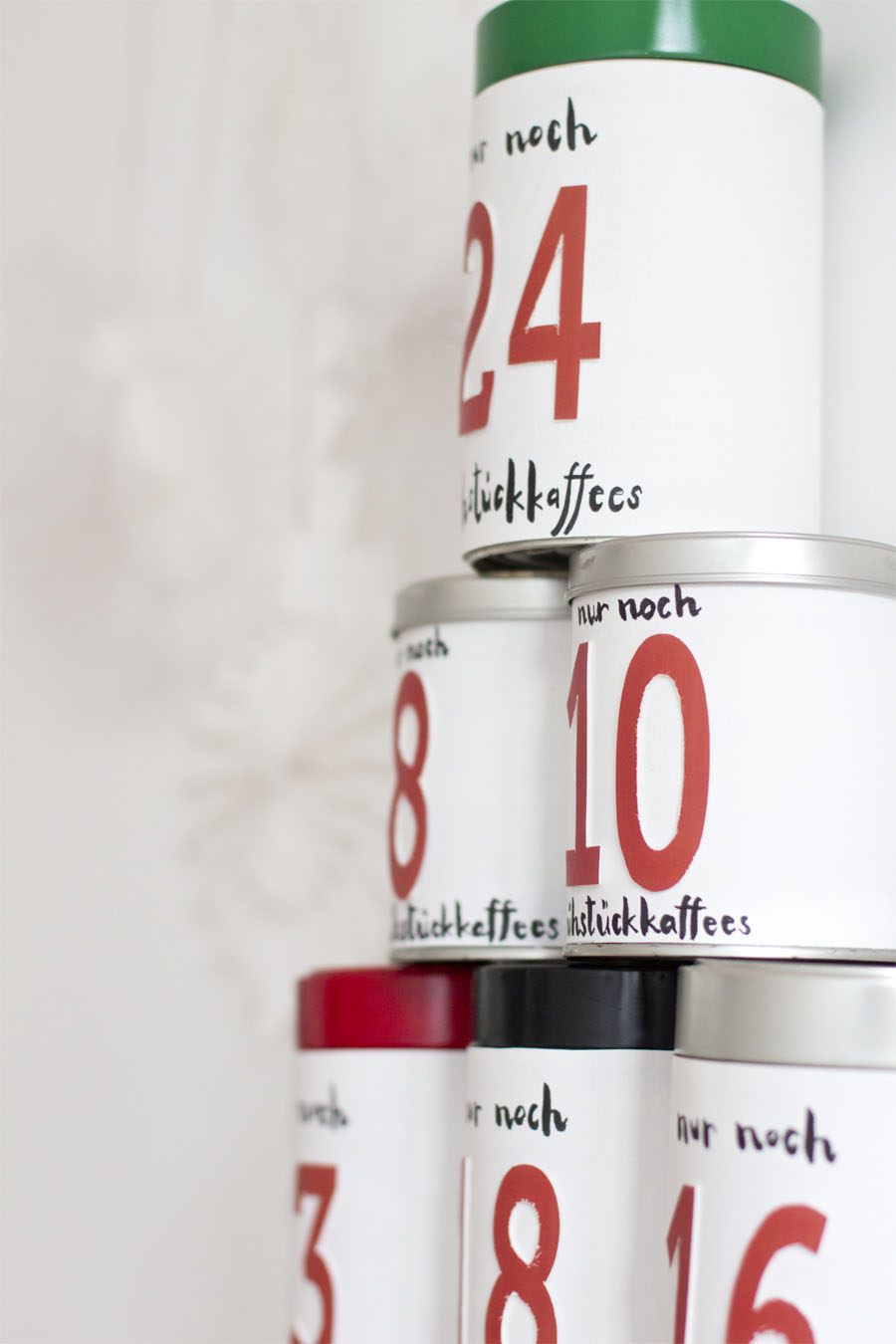 DIY coffee tin advent calendar | LOOK WHAT I MADE ...