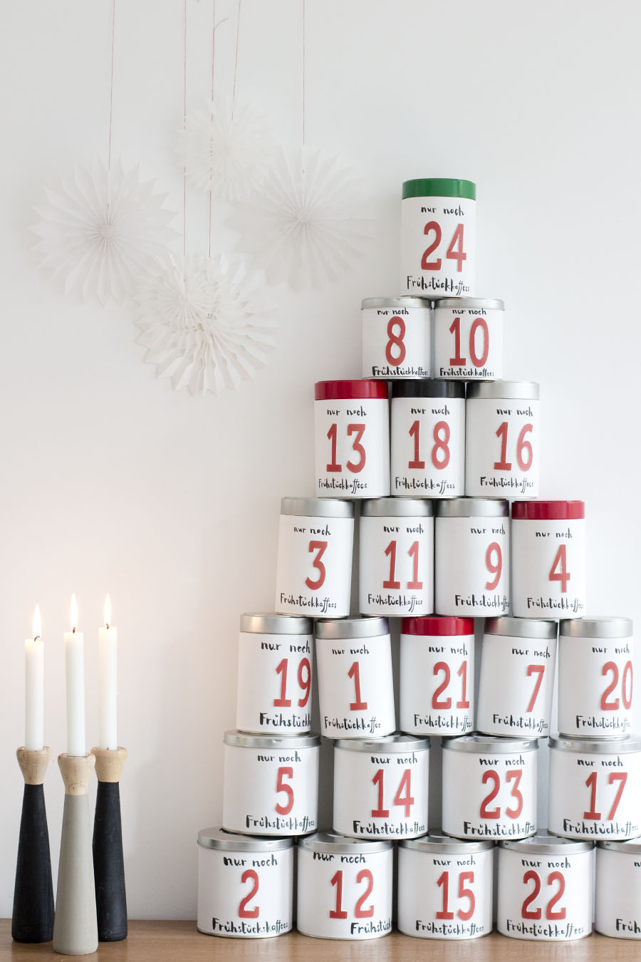 DIY coffee tin advent calendar | LOOK WHAT I MADE ...