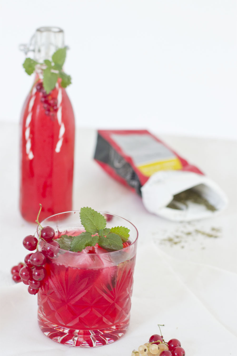 Red currant mate ice tea recipe | LOOK WHAT I MADE ...