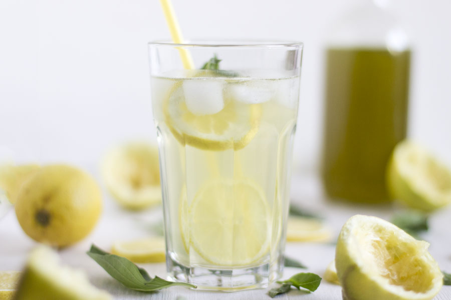 Lemon and basil get married into one delicious summer lemonade | LOOK WHAT I MADE ...
