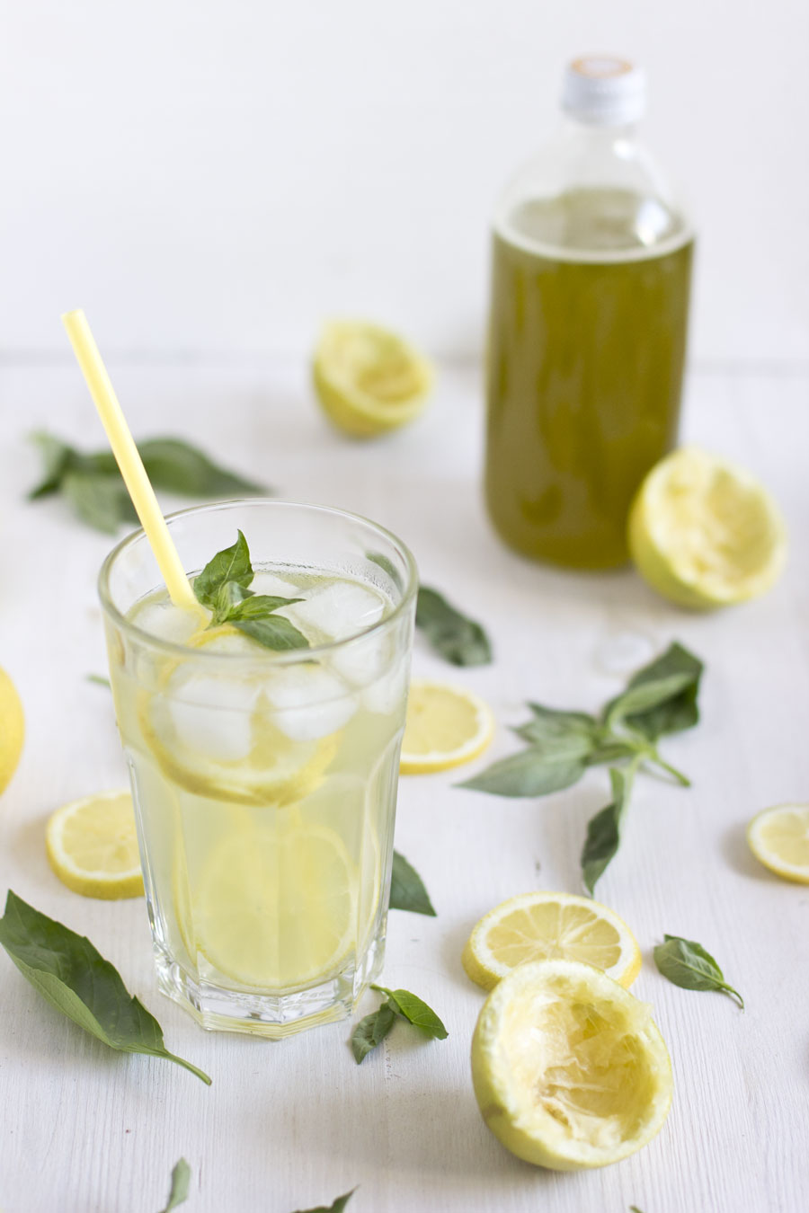 Lemon basil cordial recipe. LOOK WHAT I MADE