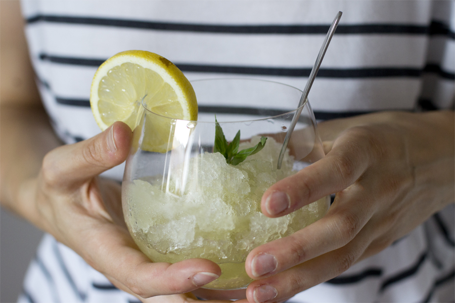 lemon-basil-vodka-granita-recipe