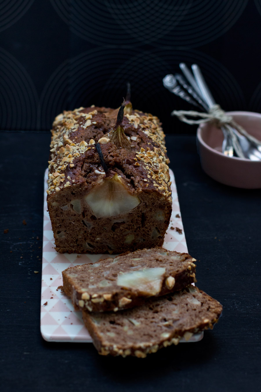 chocolate pear almond cake recipe