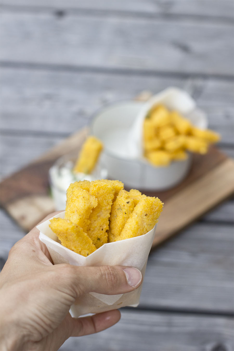 Fake fries? Healthy polenta sticks! | LOOK WHAT I MADE ...