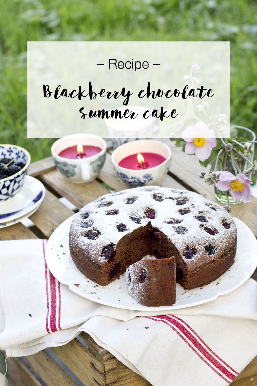 Blackberry chocolate cake recipe | LOOK WHAT I MADE ...