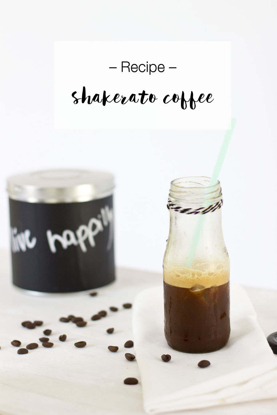 Iced Coffee Shakerato Recipe