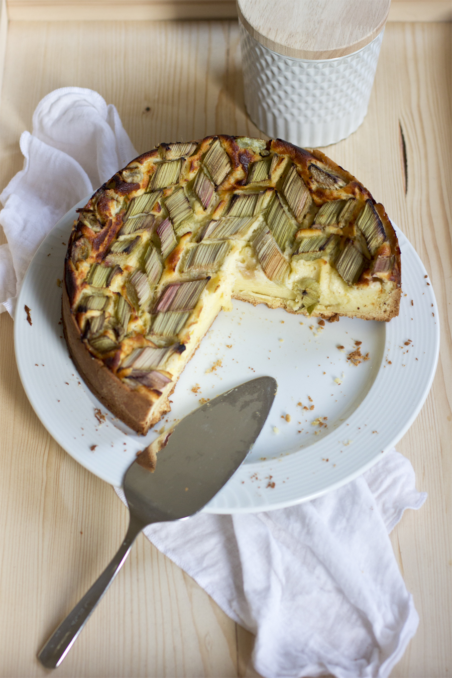 Rhubarb cream cheese cake recipe | LOOK WHAT I MADE ...