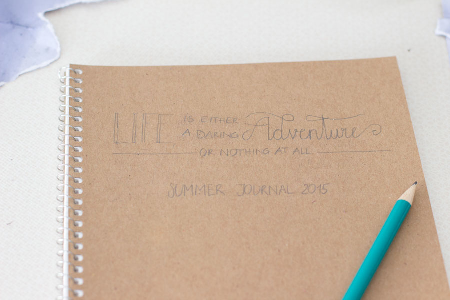 Make a summer journal for adults to write all your adventures down to read when the days get colder and shorter.