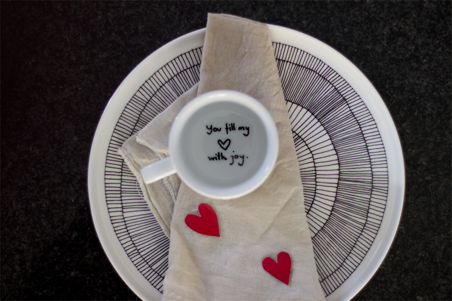 Perfect for Valentine's Day: hidden love message coffee & tea cup DIY | LOOK WHAT I MADE ...