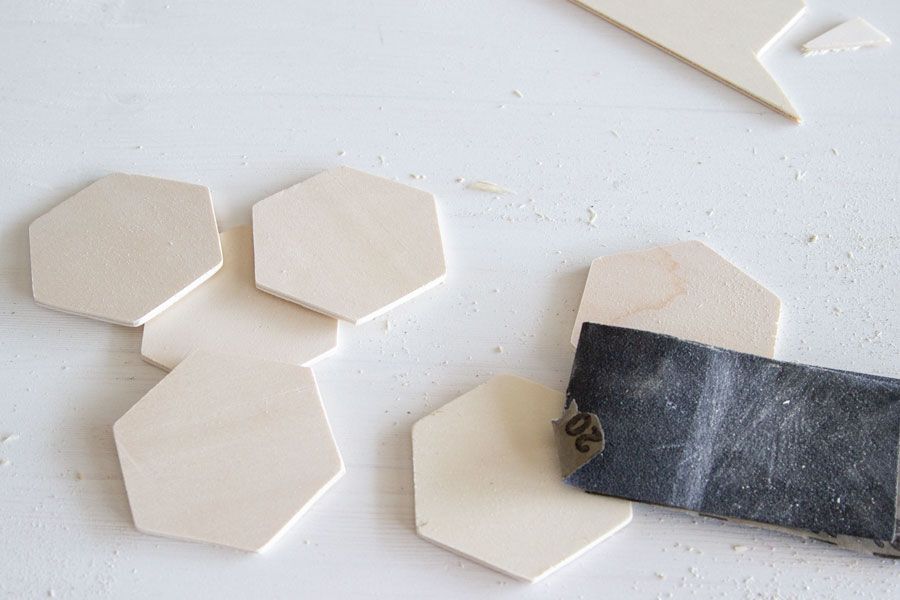 DIY hexagon coasters | LOOK WHAT I MADE ...