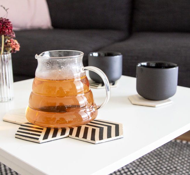 DIY hexagon coasters | LOOK WHAT I MADE ...