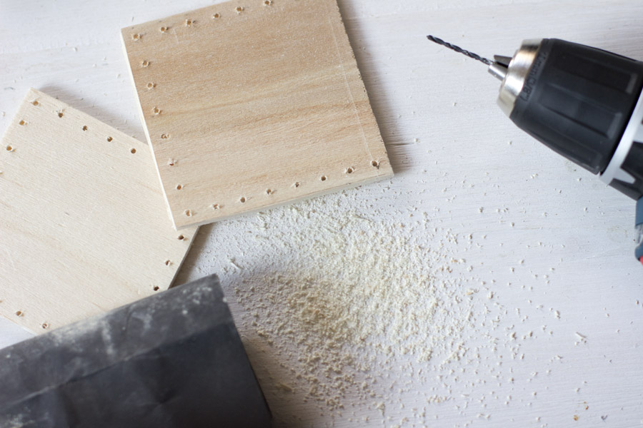 Make a special kind of pot for your plants with this wooden stitched planter DIY.